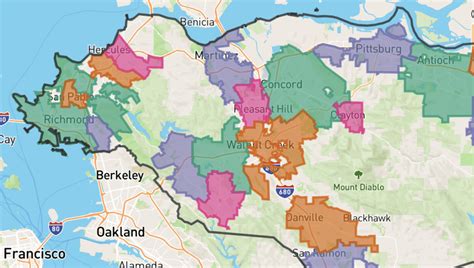 contra costa cities|contra costa city map.